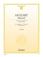 MENUET UIT ES DUR SYMPH. KV543 PIANO
