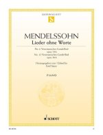 LIEDER OHNE WORTE OPUS 19/6 & OPUS 30/6 PIANO