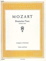 DEUTSCHER TANZ D-DUR KV 509/1 VIOLON
