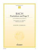 DAS WOHLTEMPERIERTE KLAVIER I BWV 850 PIANO