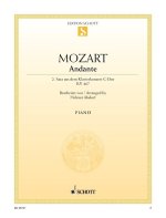 CONCERT 21 C KV467 ANDANTE PIANO