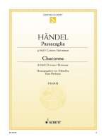 PASSACAGLIA G + CHACONNE D PIANO