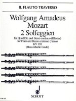 SOLFEGGIEN(2) KV393 FLUTE TRAVERSIERE
