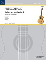 ARIA CON VARIAZIONE GIT. GUITARE