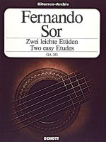 2 EASY ETUDES AUS OP. 31 UND OP. 35 GUITARE