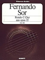 RONDO C MAJOR AUS OP. 22 GUITARE