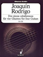 DOS PIEZAS CABALLERESCAS GUITARES-PARTITION+PARTIES SEPAREES