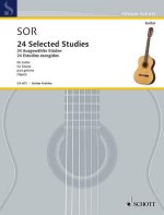 AUSGEWAHLTE ETUDEN(24) GIT. GUITARE