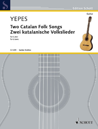 TWO CATALAN FOLK SONGS GUITARE