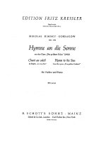 INNO AL SOLE (DA IL GALLO D'ORO) (KREISLER) VIOLON
