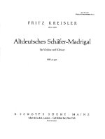 ALTDEUTSCHES SCHAFER-MADRIGAL VIOLON