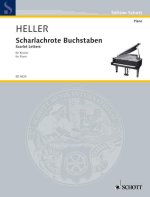 SCHARLACHROTE BUCHSTABEN PIANO