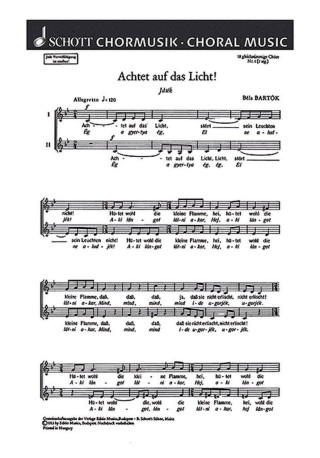18 CHORLIEDER