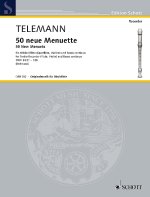 NEUE MENUETTEN(50) FLUTE TRAVERSIERE