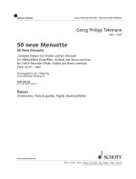 50 NEUE MENUETTE TWV 34:51-100