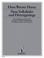 NEUE VOLKSLIEDER UND HIRTENGESANGE -PARTITION+PARTIES SEPAREES
