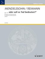 ... ODER SOLL ES TOD BEDEUTEN? -PARTITION+PARTIES SEPAREES