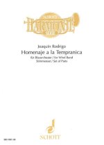 HOMENAJE A LA TEMPRANICA  -PARTITION+PARTIES SEPAREES
