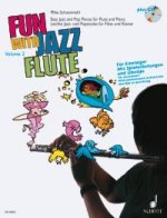 FUN WITH JAZZ FLUTE BAND 2 FLUTE TRAVERSIERE +CD