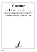 TE DEUM LAUDAMUS GEWV 427 -PARTITION+PARTIES SEPAREES