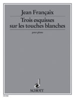 TROIS ESQUISSES SUR LES TOUCHES BLANCHES PIANO