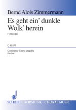 ES GEHT EIN' DUNKLE WOLK' HEREIN