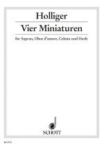 4 MINIATURES -PARTITION+PARTIES SEPAREES