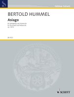 ASIAGO OP. 107 B -PARTITION+PARTIES SEPAREES