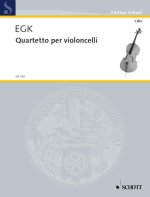 QUARTET FOR VIOLONCELLOS -PARTITION+PARTIES SEPAREES