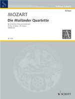 DIE MAILANDER QUARTETTE KV ANH. 213 MUSIQUE D'ENSEMBLE-ENSEMBLE DE PARTITIONS