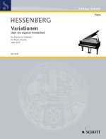 VARIATIONEN UBER EIN EIGENES KINDERLIED PIANO