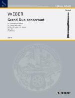 GRAND DUO CONCERTANT EB OP. 48 JV 204, WEV P.12 CLARINETTE