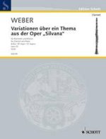 VARIATIONS ON A THEME FROM THE OPERA SILVANA CLARINETTE