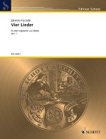 4 LIEDER OP. 1 CHANT