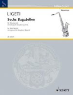 SIX BAGATELLES SAXOPHONE-PARTITION+PARTIES SEPAREES