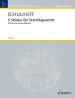 5 PIECES FOR STRING QUARTET MUSIQUE D'ENSEMBLE-PARTITION+PARTIES SEPAREES