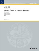 MUSIC FROM CARMINA BURANA (O FORTUNA) ORCHESTRE-PARTITION+PARTIES SEPAREES