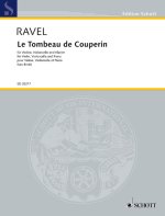 LE TOMBEAU DE COUPERIN -PARTITION+PARTIES SEPAREES