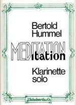 MEDITATION OP. 77B CLARINETTE