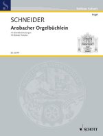 ANSBACHER ORGELBUCHLEIN ORGUE