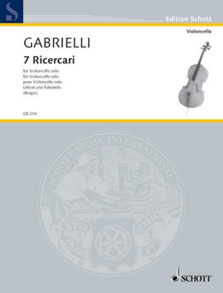 7 RICERCARI VIOLONCELLE