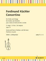 CONCERTINO G-DUR OP. 11 -PARTITION+PARTIES SEPAREES