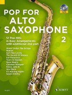 POP FOR ALTO SAXOPHONE 2 BAND 2  +CD