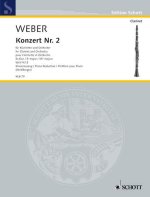 CLARINET CONCERTO NO. 2 EFLAT MAJOR WEV N.13 CLARINETTE