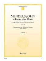 6 LIEDER OHNE WORTE OP. 19 PIANO