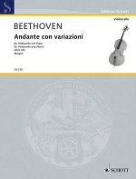 ANDANTE CON VARIAZIONI WOO 44B VIOLONCELLE