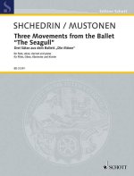 THREE MOVEMENTS FROM THE BALLET THE SEAGULL MUSIQUE D'ENSEMBLE-PARTITION+PARTIES SEPAREES