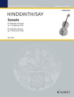 SONATA OP. 11 VIOLONCELLE-LIVRE +PARTITION