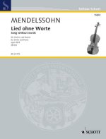 LIED OHNE WORTE OP. 30/3 VIOLON