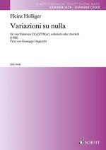 VARIAZIONI SU NULLA